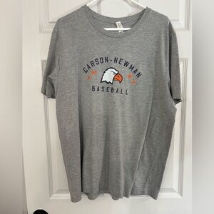 Carson Newman Short Sleeve Baseball Tee with Eagle